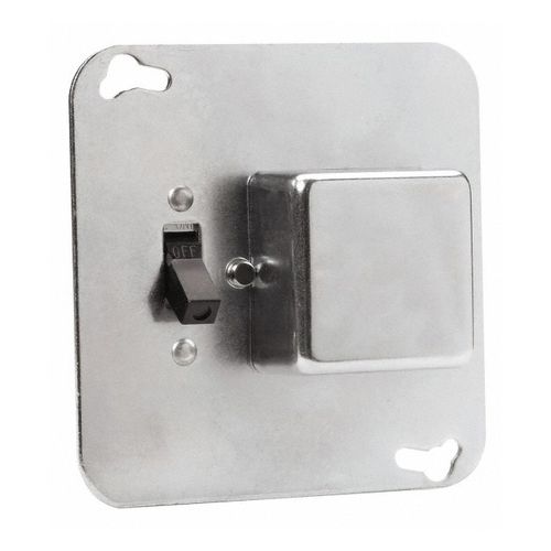 Main product image of Bussmann 15 Amp Fuse Cover for 4" Square Boxes (125V)