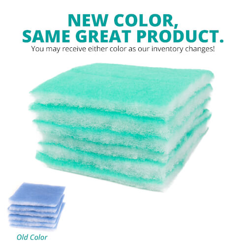 7" x 8.5" BetterVent Replacement Polyester Filters (6 Pack)