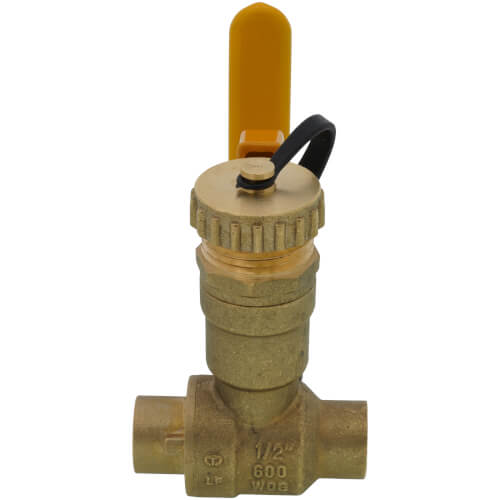 Main product image of 1/2" Sweat Ball Valve w/ Hose Drain (Lead Free)