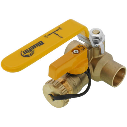 Main product image of 3/4" Sweat Ball Valve w/ Hose Drain (Lead Free)