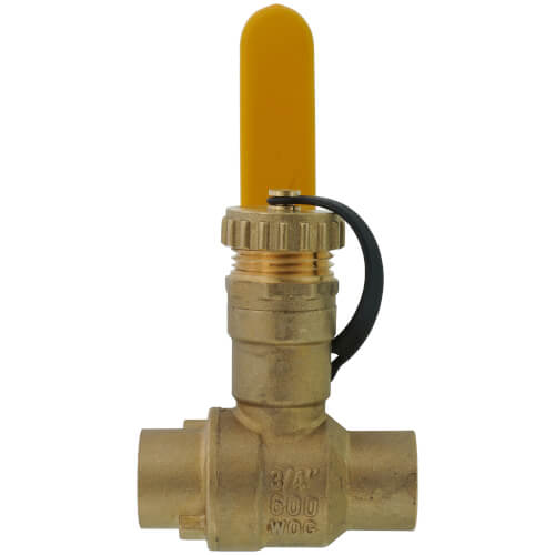 Main product image of 3/4" Sweat Ball Valve w/ Hose Drain (Lead Free)