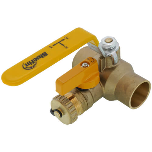Raven CHBV-012-NL 1/2" Sweat X 1/2" Hose Ball Valve With Cap (Lead Free