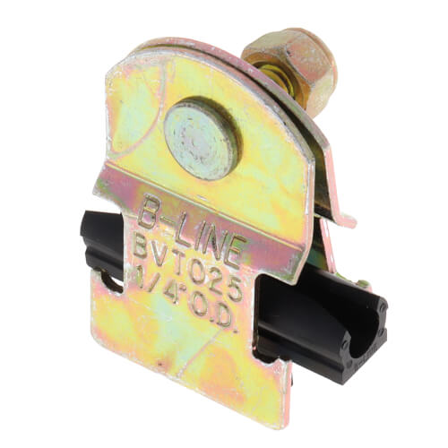 Main product image of 1/4" OD Electro-Galvanized Strut Cushion Clamp