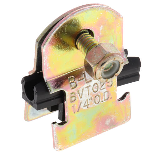 Main product image of 1/4" OD Electro-Galvanized Strut Cushion Clamp