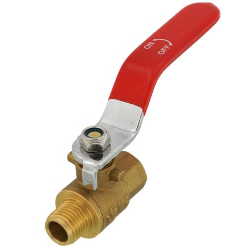 Main product image of 1/4" FIP x MIP Full Port Forged Brass Mini Ball Valve