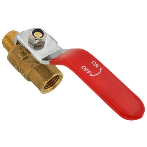 Main product image of 1/4" FIP x MIP Full Port Forged Brass Mini Ball Valve