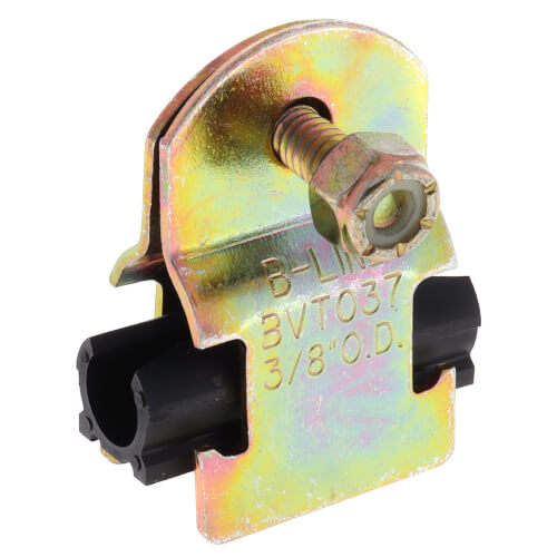 Main product image of 3/8" OD Electro-Galvanized Strut Cushion Clamp