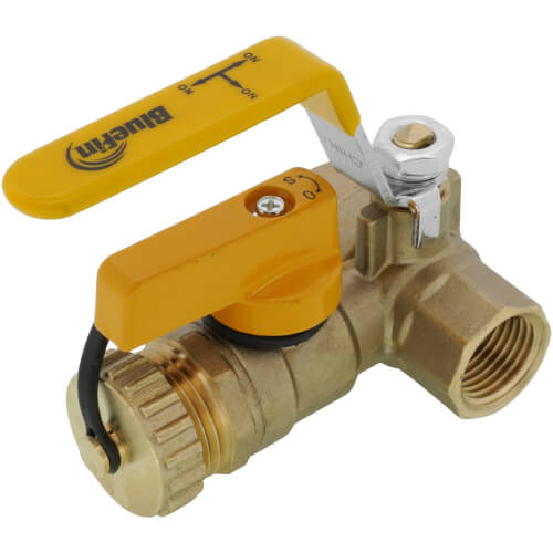 Main product image of 1/2" Threaded Ball Valve w/ Hose Drain (Lead Free)