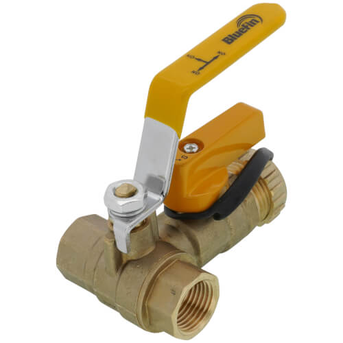 Main product image of 1/2" Threaded Ball Valve w/ Hose Drain (Lead Free)