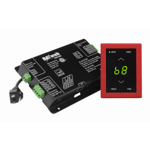 BW-WT1-RD - BAYweb BW-WT1-RD - BAYweb Standard Network Thermostat (Red)
