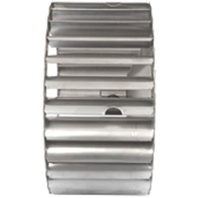 Main product image of Galvanized Steel Blower Wheel (5-13/64" Diameter x 2-1/2" Width, 5/16" Bore)