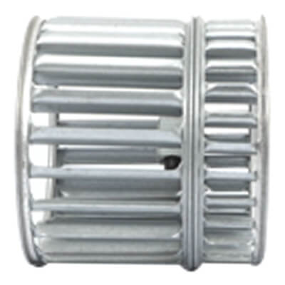 Main product image of Galvanized Steel Blower Wheel (3" Diameter x 1-7/8" Width, 1/4" Bore)
