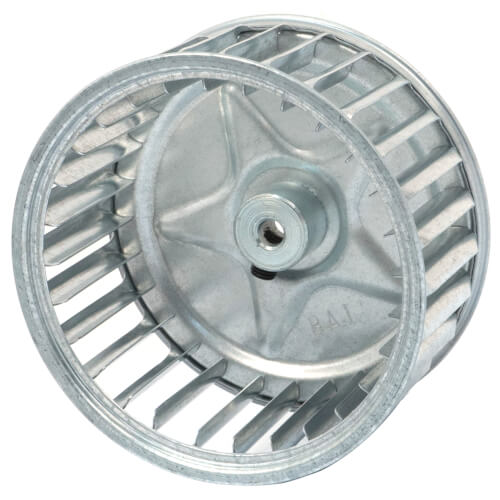 Main product image of Galvanized Steel Blower Wheel (3-13/16" Diameter x 1-7/8" Width, 1/4" Bore)