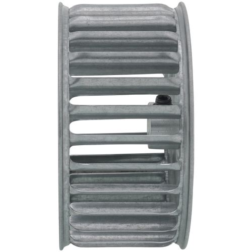 Main product image of Galvanized Steel CW Blower Wheel (3-13/16" Diameter x 1-7/8" Width, 1/4" Bore)