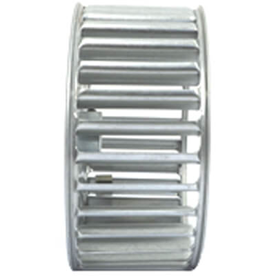Main product image of Galvanized Steel CCW Blower Wheel (3-13/16" Diameter x 2-1/2" Width, 5/16" Bore)