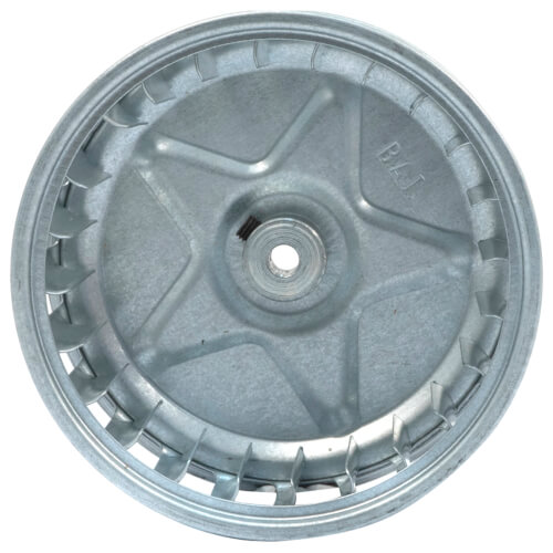 Main product image of Galvanized Steel Blower Wheel (4-1/4" Diameter x 2" Width, 1/4" Bore)