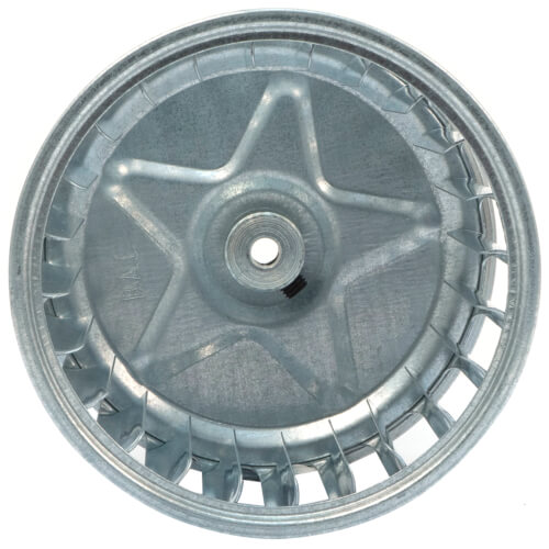 Main product image of Galvanized Steel Blower Wheel (4-1/4" Diameter x 2-15/16" Width, 1/4" Bore)