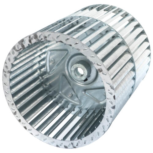 Main product image of Galvanized Steel Blower Wheel (5-45/64" Diameter x 4" Width, 1/2" Bore)
