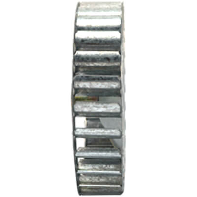 Main product image of Galvanized Steel Single Inlet Blower Wheel, CW (4" Diameter x 1" Width, 5/16" Bore)