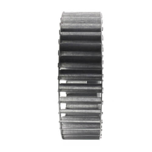 Main product image of Galvanized Steel Blower Wheel (4-17/32" Diameter x 1-1/4" Width, 5/16" Bore)