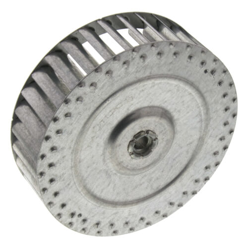Main product image of Galvanized Steel Blower Wheel (4-17/32" Diameter x 1-1/4" Width, 5/16" Bore)
