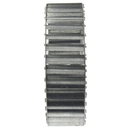 Main product image of Galvanized Steel Blower Wheel (4-17/32" Diameter x 1-1/4" Width, 5/16" Bore)
