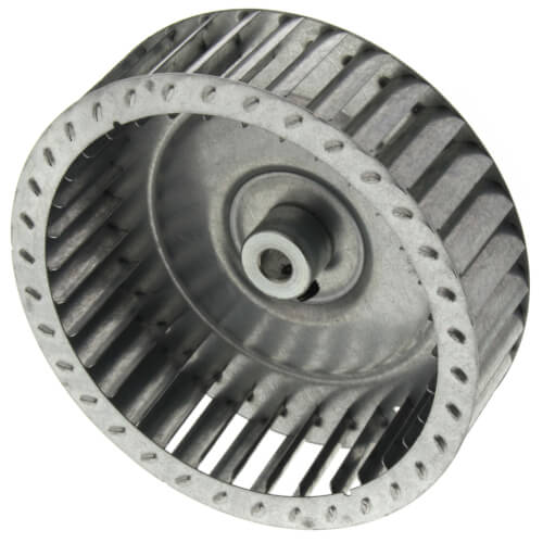 Main product image of Galvanized Steel Blower Wheel (4-17/32" Diameter x 1-1/4" Width, 5/16" Bore)