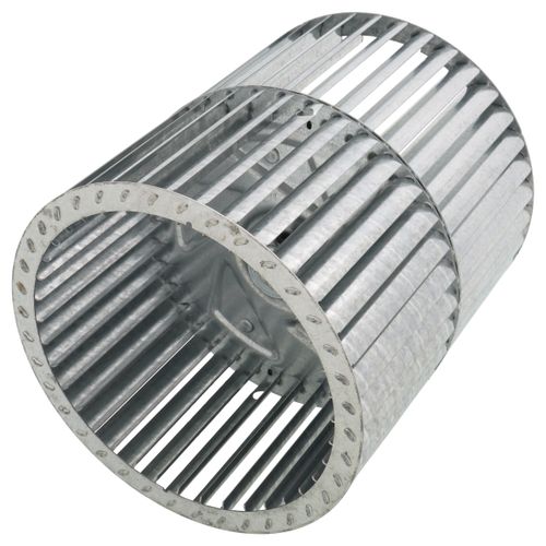 Main product image of Double Inlet Blower Wheel (5-9/16" Diameter x 6-1/2" Width, 1/2" Bore)