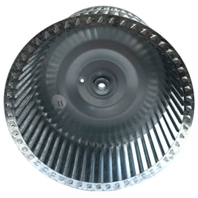 Main product image of Double Inlet Blower Wheel (10-25/32" Diameter x 1/2" Bore, CW)