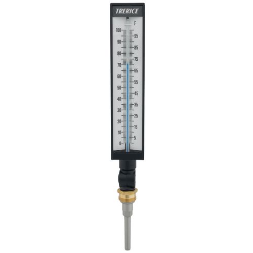 Main product image of BX9, 9" Scale, 3-1/2" Adjustable Angle Industrial Thermometer (0-Degree (F) to 100-Degree (F))