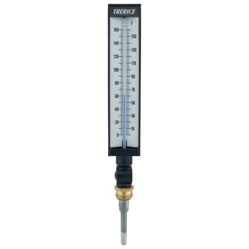 Main product image of BX9, 9" Scale, 3-1/2" Adjustable Angle Industrial Thermometer (0-Degree (F) to 160-Degree (F))