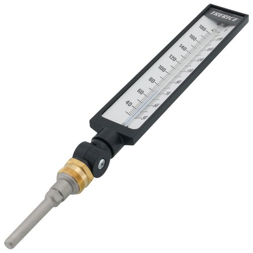 Main product image of BX9, 9" Scale, 3-1/2" Adjustable Angle Industrial Thermometer (30-Degree (F) to 180-Degree (F))