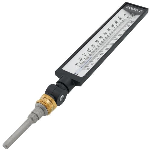 Main product image of BX9, 9" Scale, 3-1/2" Adjustable Angle Industrial Thermometer (30-Degree (F) to 240-Degree (F) & 0-Degree (C) to 115-Degree (C))
