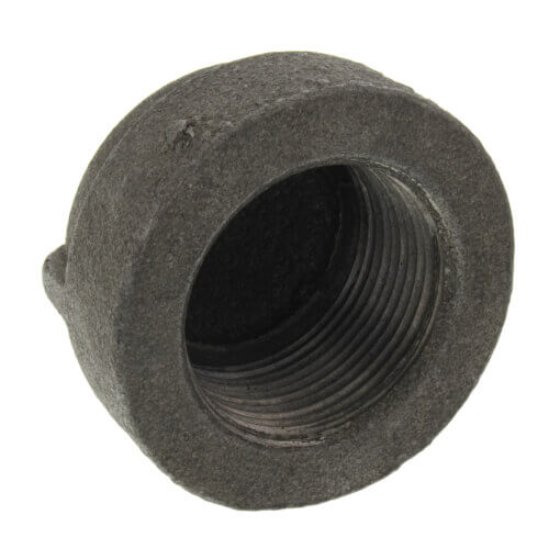 1/4" Extra Heavy Black Cap