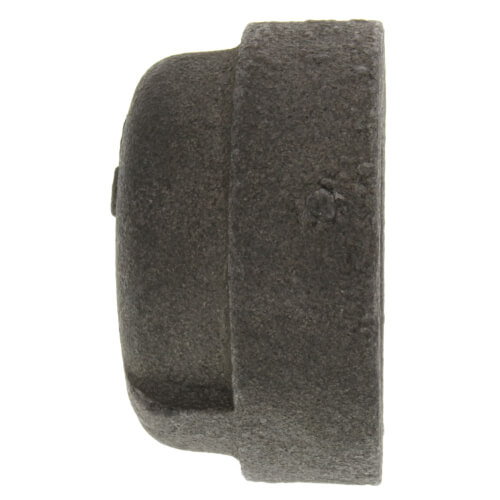 1-1/4" Extra Heavy Black Cap