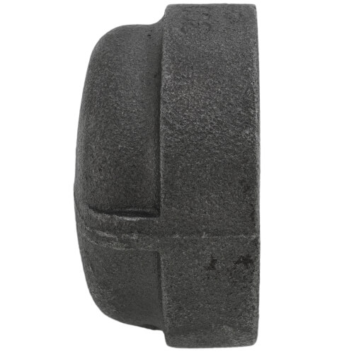 2" Extra Heavy Black Cap