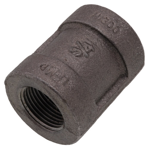 Main product image of 3/4" Extra Heavy Black Coupling