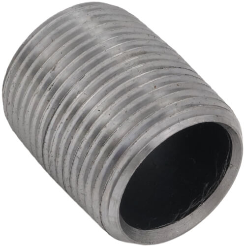 Main product image of 1" x 5" Schedule 80 Heavy Duty Seamless Black Nipple