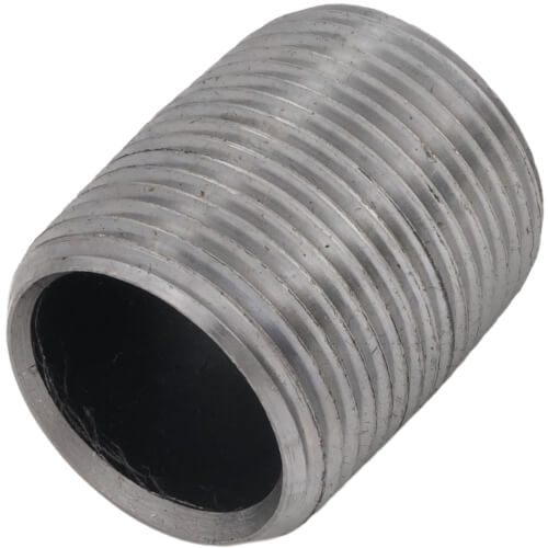 Main product image of 1" x Close Schedule 80 Heavy Duty Seamless Black Nipple