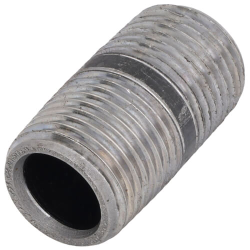 Main product image of 1/2" x 1-1/2" Schedule 80 Heavy Duty Seamless Black Nipple