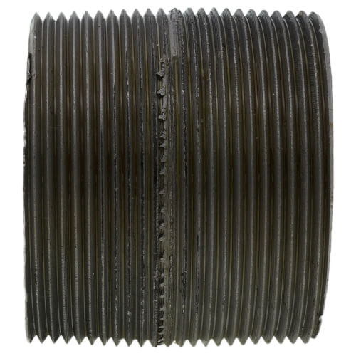 Main product image of 2" x Close Schedule 80 Heavy Duty Seamless Black Nipple