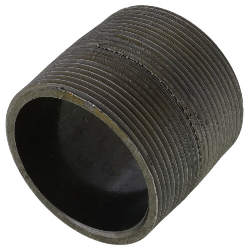 Main product image of 2" x Close Schedule 80 Heavy Duty Seamless Black Nipple