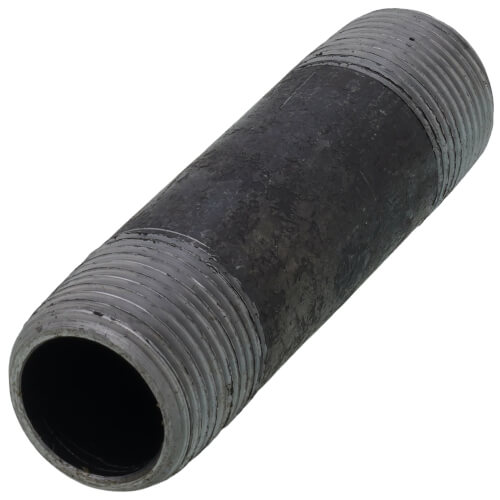 Main product image of 3/4" x 3-1/2" Schedule 80 Heavy Duty Seamless Black Nipple