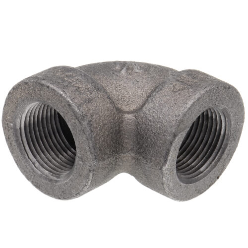 Main product image of 1/2" Extra Heavy Black 90° Elbow
