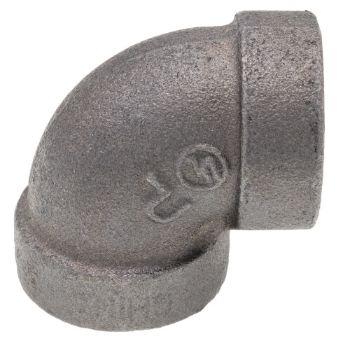 Main product image of 1/2" Extra Heavy Black 90° Elbow