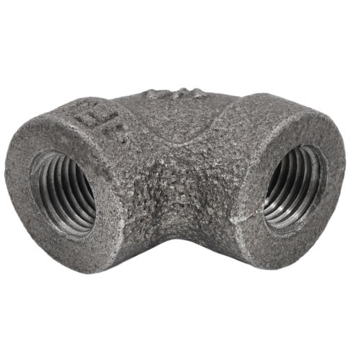 Main product image of 1/4" Extra Heavy Black 90° Elbow