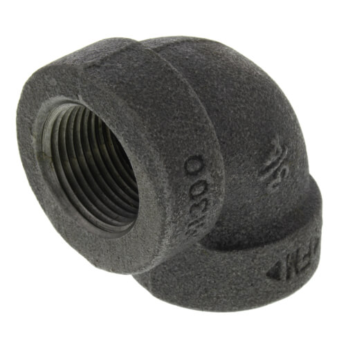 Main product image of 3/4" Extra Heavy Black 90° Elbow