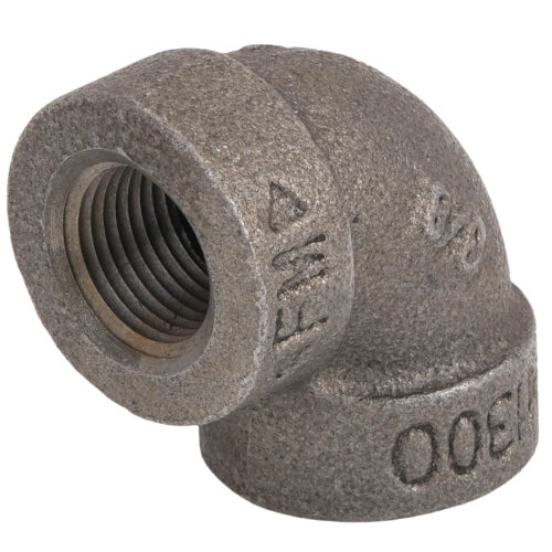 Main product image of 3/8" Extra Heavy Black 90° Elbow