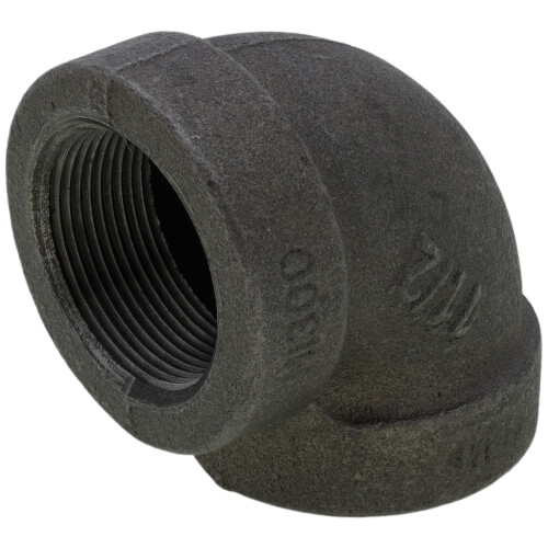 Main product image of 1-1/2" Extra Heavy Black 90° Elbow