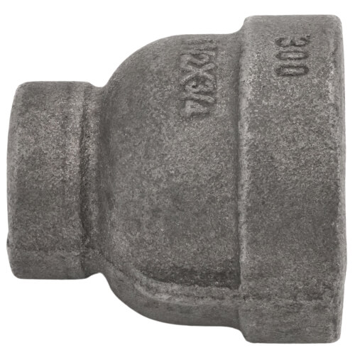 Main product image of 1-1/2" x 3/4" Extra Heavy Black Reducing Coupling